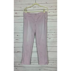 Pilcro And The Letterpress Anthropologie Women's 29 Lilac Chinos Hyphen Pants